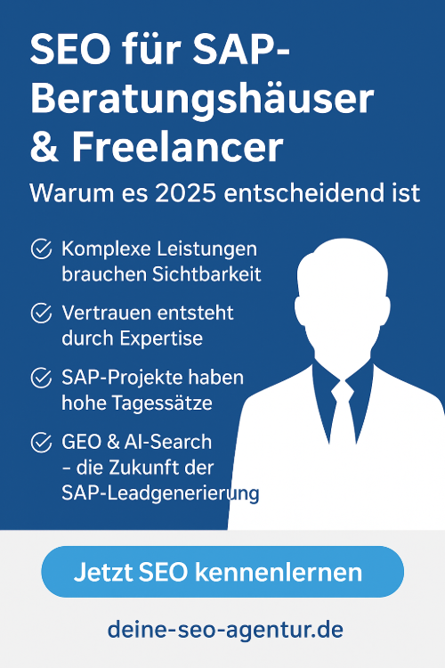 seo sap it beratung beratungshaus partner