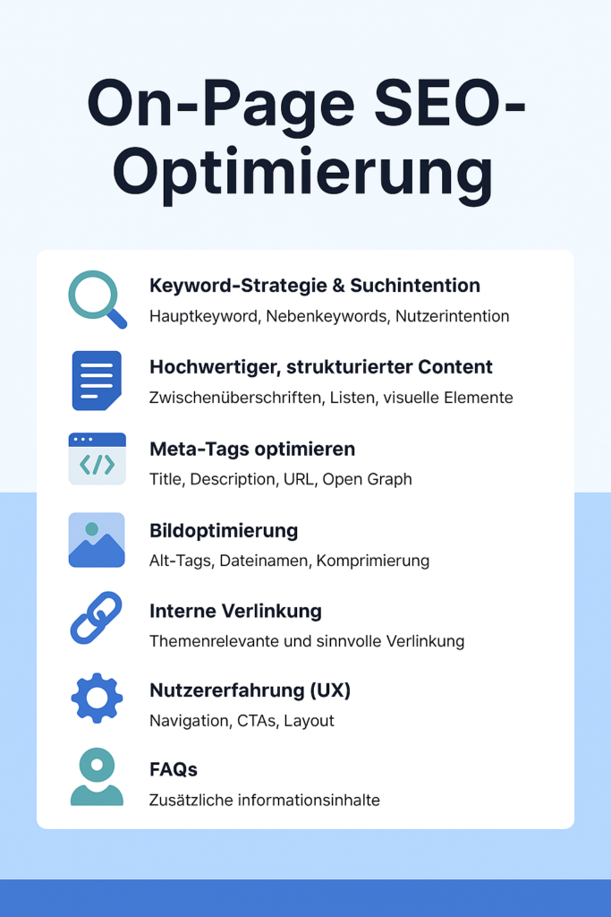 seo onpage optimierung